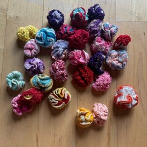 Vintage multi-colored "flower blooms"